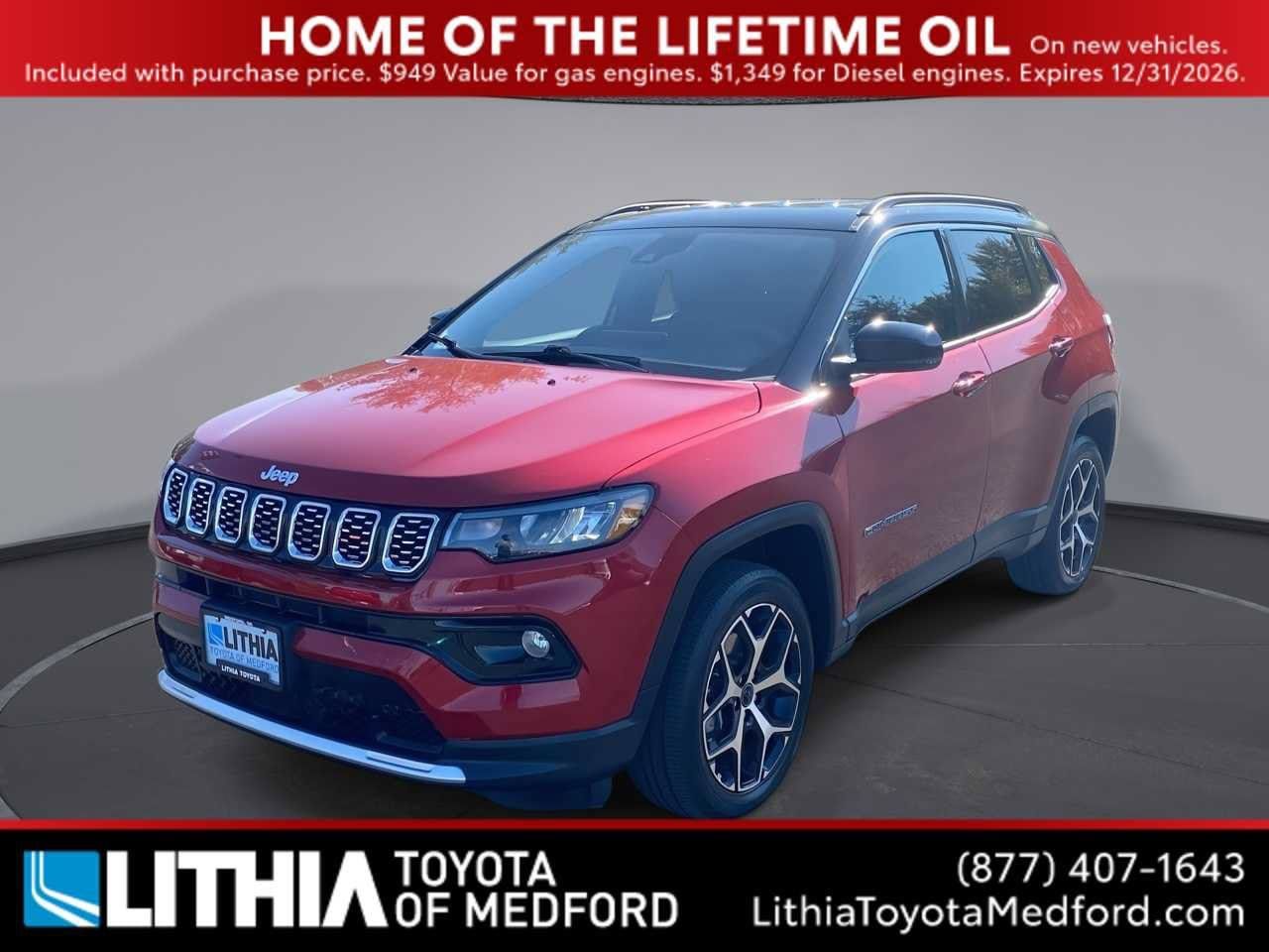 Used 2025 Jeep Compass Limited AWD/4WD image 1