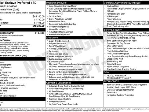 Used 2025 Buick Enclave Preferred w/ Power Package image 1