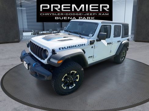 Used 2024 Jeep Wrangler Unlimited Rubicon 4xe AWD/4WD image 1