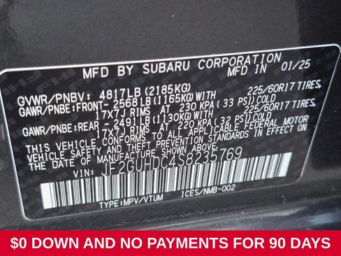 Used 2025 Subaru Crosstrek 2.5i Premium AWD/4WD image 35