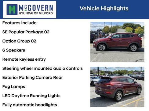 Used 2017 Hyundai Tucson SE w/ SE Popular Package 02 AWD/4WD image 4