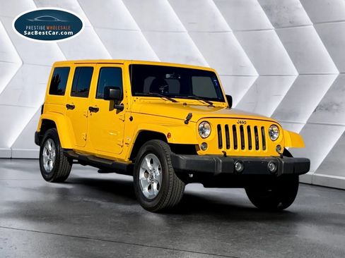 Used 2015 Jeep Wrangler Unlimited Sahara w/ Max Tow Package image 3
