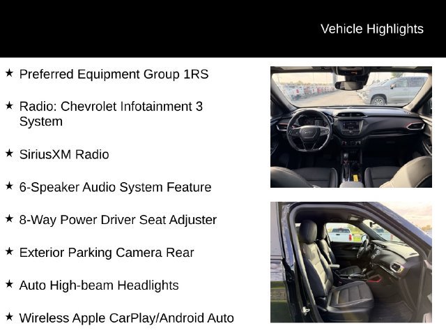 Certified 2022 Chevrolet TrailBlazer RS FWD image 12