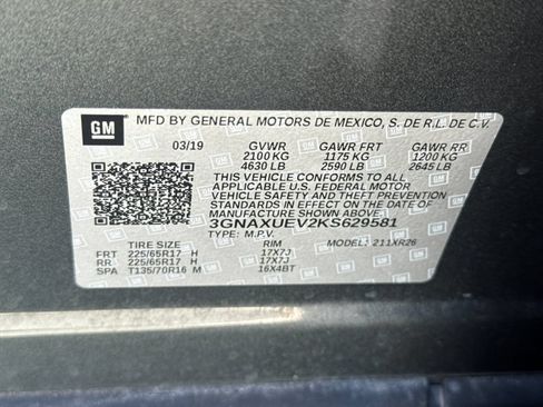 Used 2019 Chevrolet Equinox LT AWD/4WD image 41