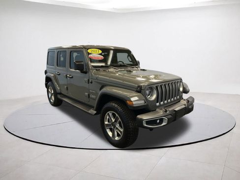 Certified 2021 Jeep Wrangler Unlimited Sahara image 1