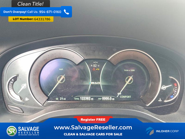 Used 2019 BMW X3 M40i w/ Parking Assistance Package AWD/4WD image 11