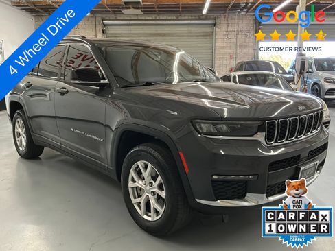 Used 2022 Jeep Grand Cherokee L Limited w/ Luxury Tech Group II AWD/4WD image 3