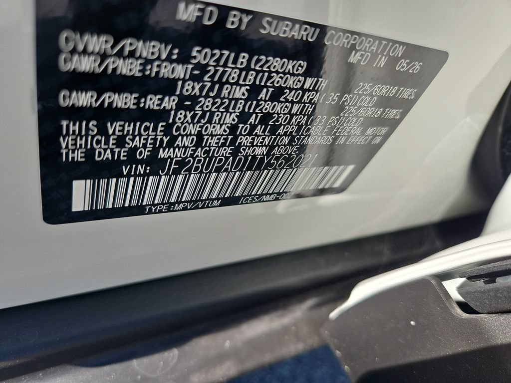 New 2026 Subaru Outback Premium AWD/4WD image 21