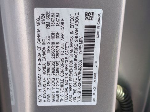 Used 2024 Honda CR-V EX-L image 36