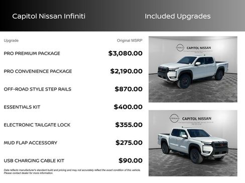 New 2025 Nissan Frontier PRO-4X w/ Pro Premium Package image 3