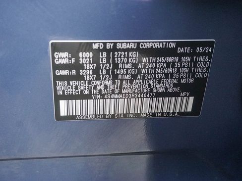 Used 2024 Subaru Ascent Premium w/ Convenience Package image 26