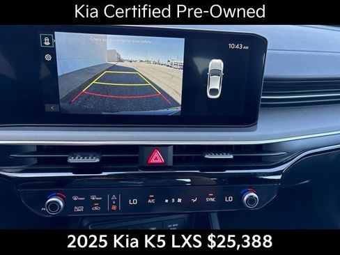 Certified 2025 Kia K5 LXS FWD image 15