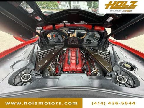 Certified 2022 Chevrolet Corvette Stingray Preferred Cpe w/ Engine Appearance Package RWD image 30