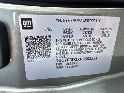 Used 2023 Chevrolet Corvette Z06 w/ Stealth Interior Trim Package image 28