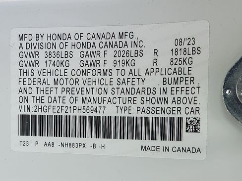 Used 2023 Honda Civic LX image 27