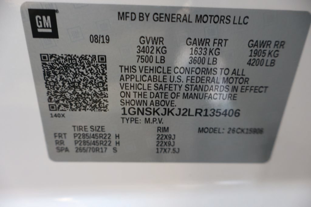 Used 2020 Chevrolet Suburban Premier w/ Premier Plus Edition AWD/4WD image 47