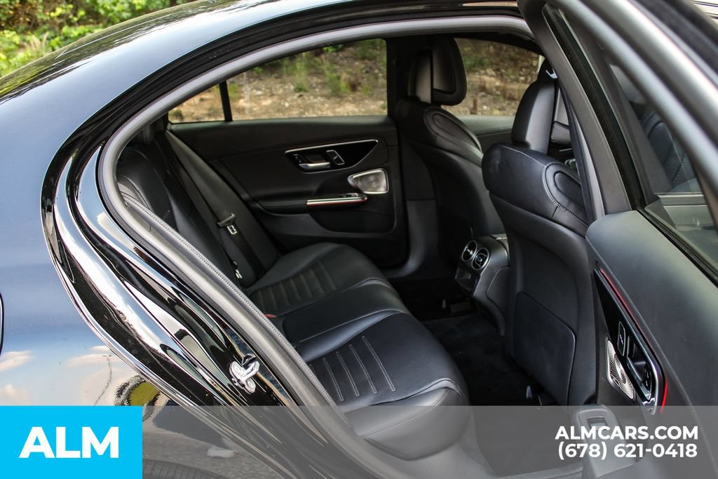 Used 2025 Mercedes-Benz C 300 Sedan w/ AMG Line w/ Night Package image 17