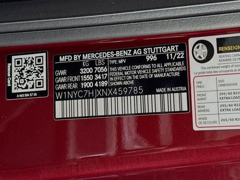 Used 2022 Mercedes-Benz G 63 AMG 4MATIC image 34