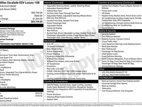 Used 2020 Cadillac Escalade ESV Luxury RWD image 6