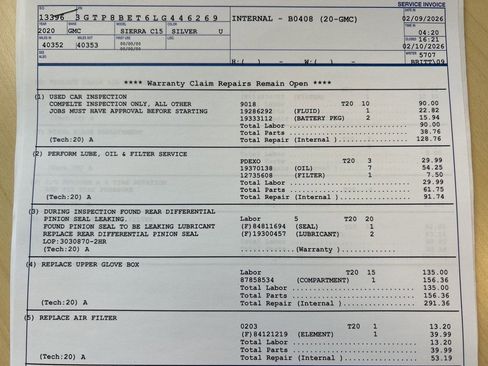 Used 2020 GMC Sierra 1500 SLE w/ SLE Value Package image 16