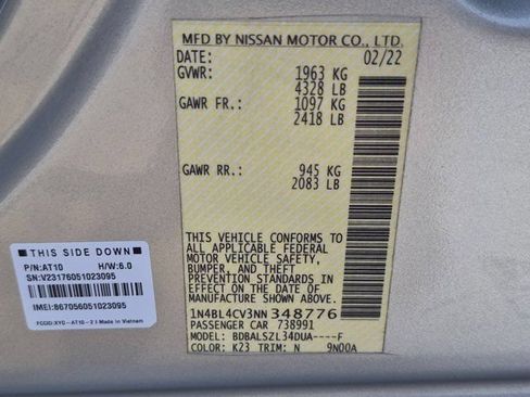 Used 2022 Nissan Altima 2.5 SR FWD image 22
