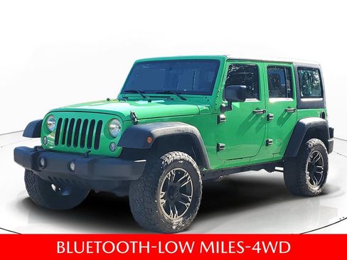 Used 2015 Jeep Wrangler Unlimited Sport w/ Connectivity Group AWD/4WD image 1