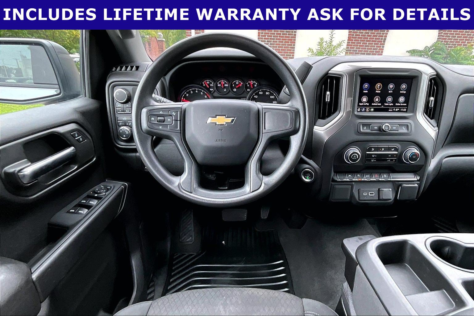 Used 2024 Chevrolet Silverado 1500 Custom w/ Turbomax Blackout Package AWD/4WD image 5
