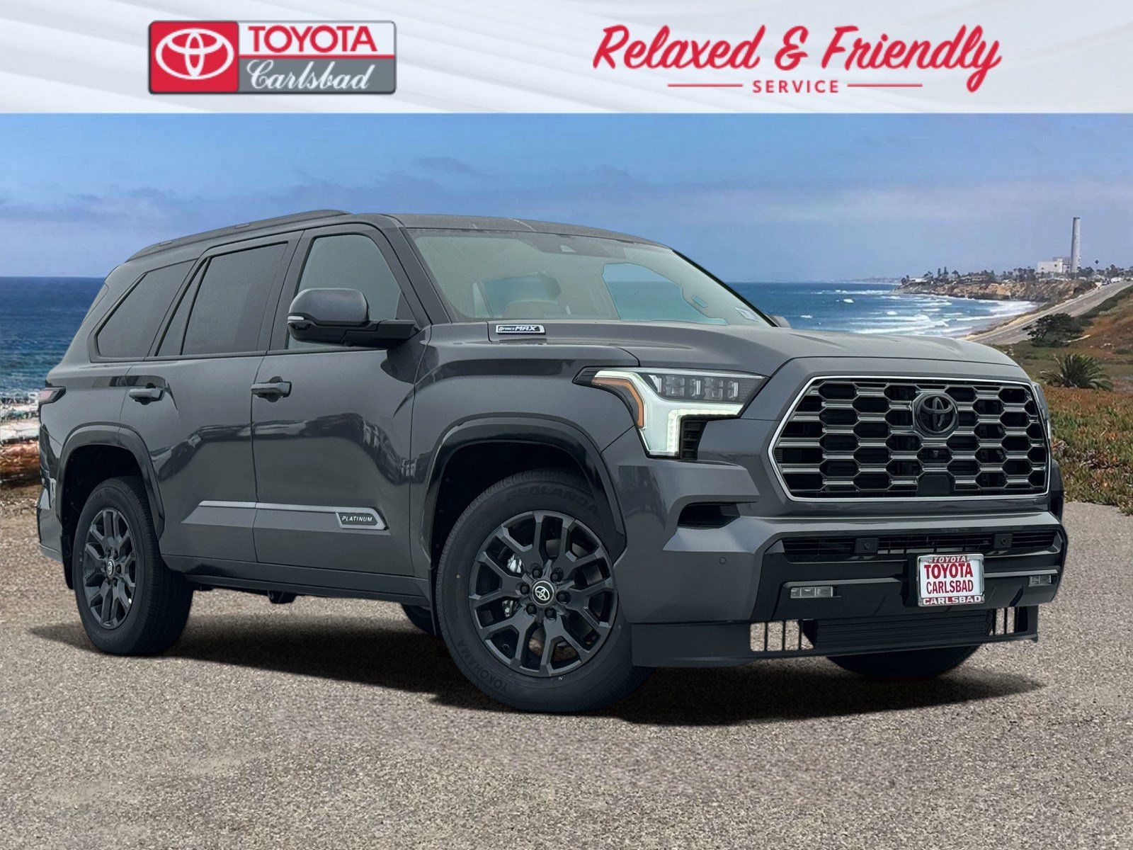 New 2026 Toyota Sequoia Platinum w/ Tow Technology Package AWD/4WD image 1
