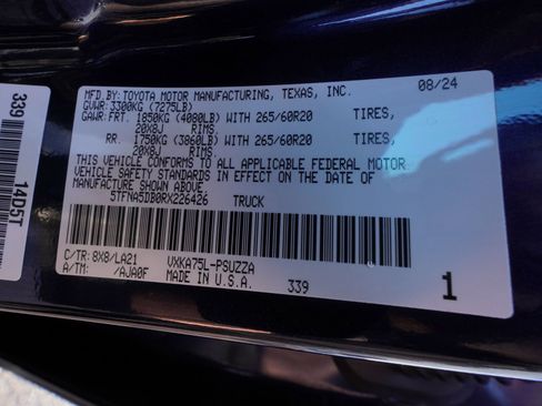 Used 2024 Toyota Tundra Platinum image 13