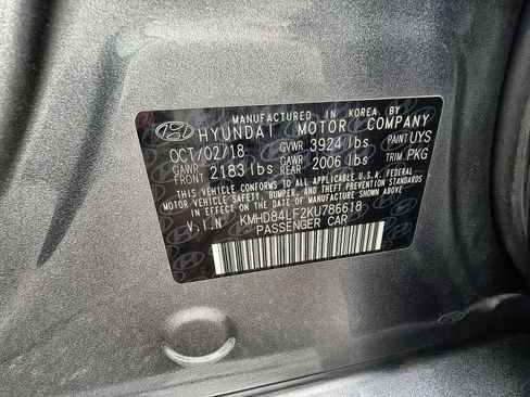 Used 2019 Hyundai Elantra Value Edition w/ Cargo Package FWD image 29