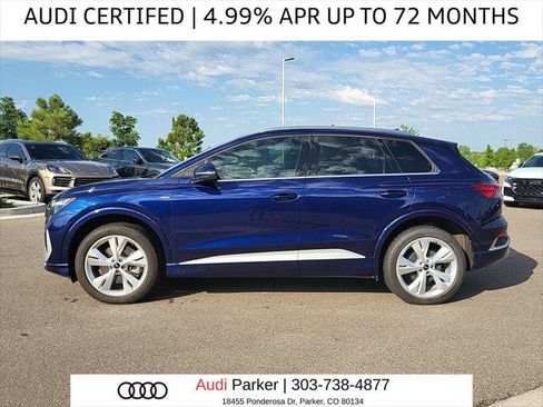 Certified 2023 Audi Q4 e-tron Premium Plus AWD/4WD image 2