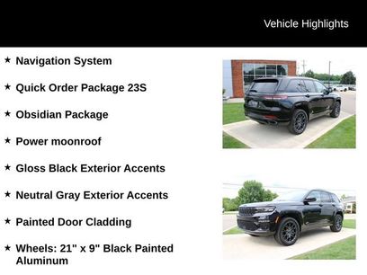 Used 2025 Jeep Grand Cherokee Summit w/ Obsidian Package