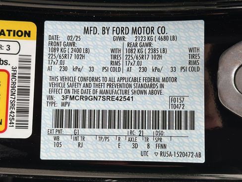 Used 2025 Ford Bronco Sport Heritage AWD/4WD image 24