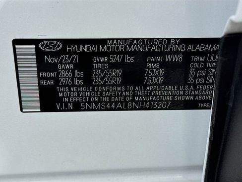 Used 2022 Hyundai Santa Fe Limited w/ Cargo Package image 32