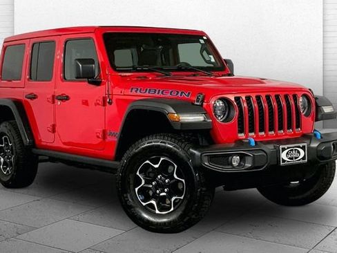Used 2023 Jeep Wrangler Unlimited Rubicon 4xe w/ Safety Group AWD/4WD image 2
