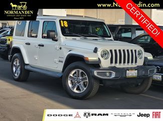 Certified 2018 Jeep Wrangler Unlimited Sahara w/ LED Lighting Group AWD/4WD video 1