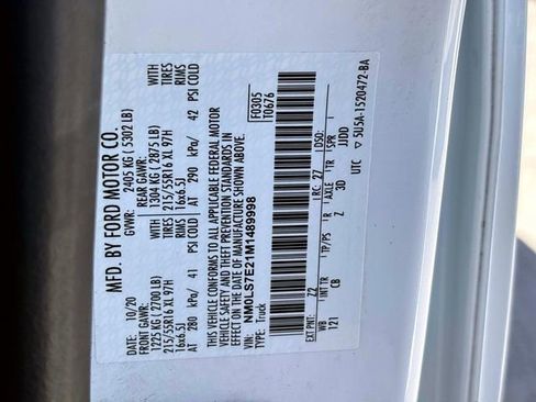 Certified 2021 Ford Transit Connect XL FWD image 31