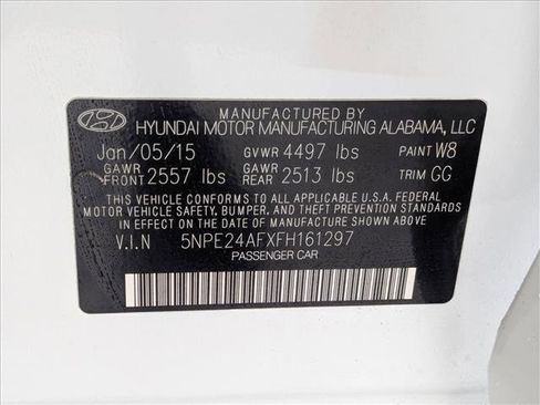 Used 2015 Hyundai Sonata SE w/ Option Group 09 image 26