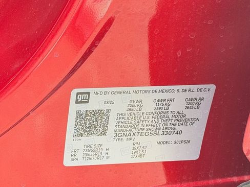 Certified 2025 Chevrolet Equinox RS w/ Safety and Technology Package AWD/4WD image 36