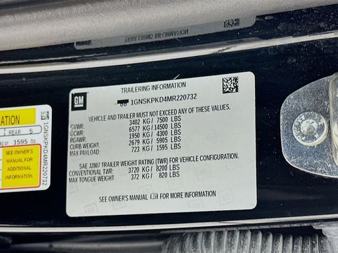 Used 2021 Chevrolet Tahoe Z71 w/ Luxury Package image 33