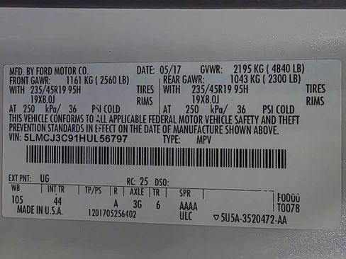 Used 2017 Lincoln MKC Reserve image 43