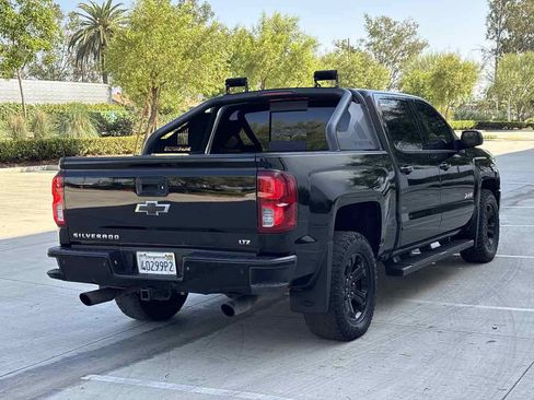 Used 2018 Chevrolet Silverado 1500 LTZ Z71 w/ Midnight Edition AWD/4WD image 3