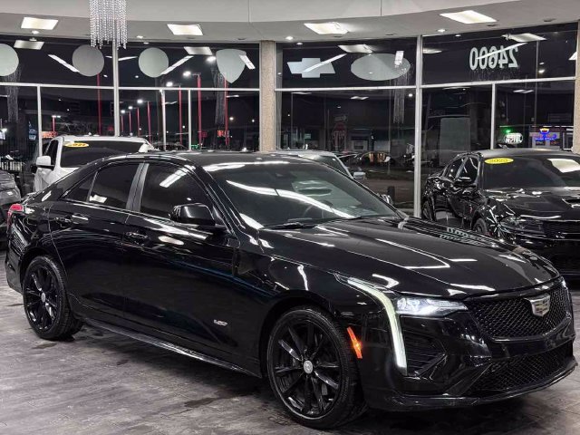 Used 2022 Cadillac CT4 V w/ Navigation Package AWD/4WD image 1