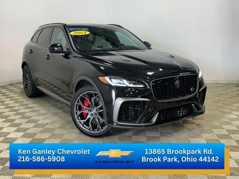 Used 2021 Jaguar F-PACE SVR AWD/4WD image 3