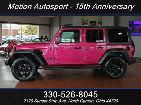 Used 2021 Jeep Wrangler Unlimited Sport AWD/4WD image 7