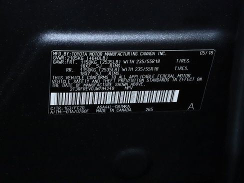 Used 2018 Toyota RAV4 Adventure AWD/4WD image 21