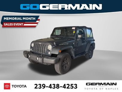 Used 2017 Jeep Wrangler Sport w/ Trailer Tow Group