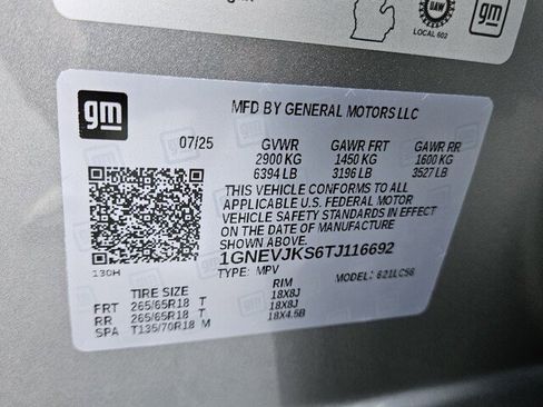 New 2026 Chevrolet Traverse Z71 image 18