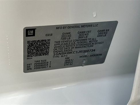 Used 2018 Chevrolet Tahoe LT w/ Max Trailering Package image 32