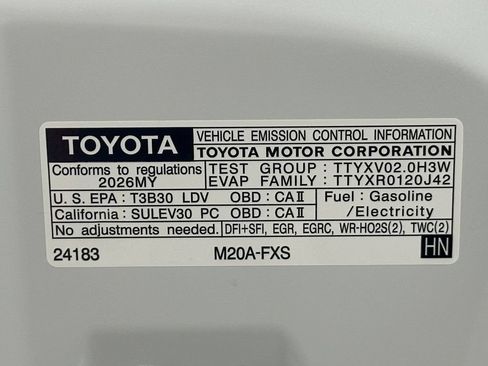 New 2026 Toyota Prius Plug-In Hybrid w/ Limited Premium Package FWD image 13